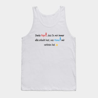 Alles Gute zum Vatertag Tank Top